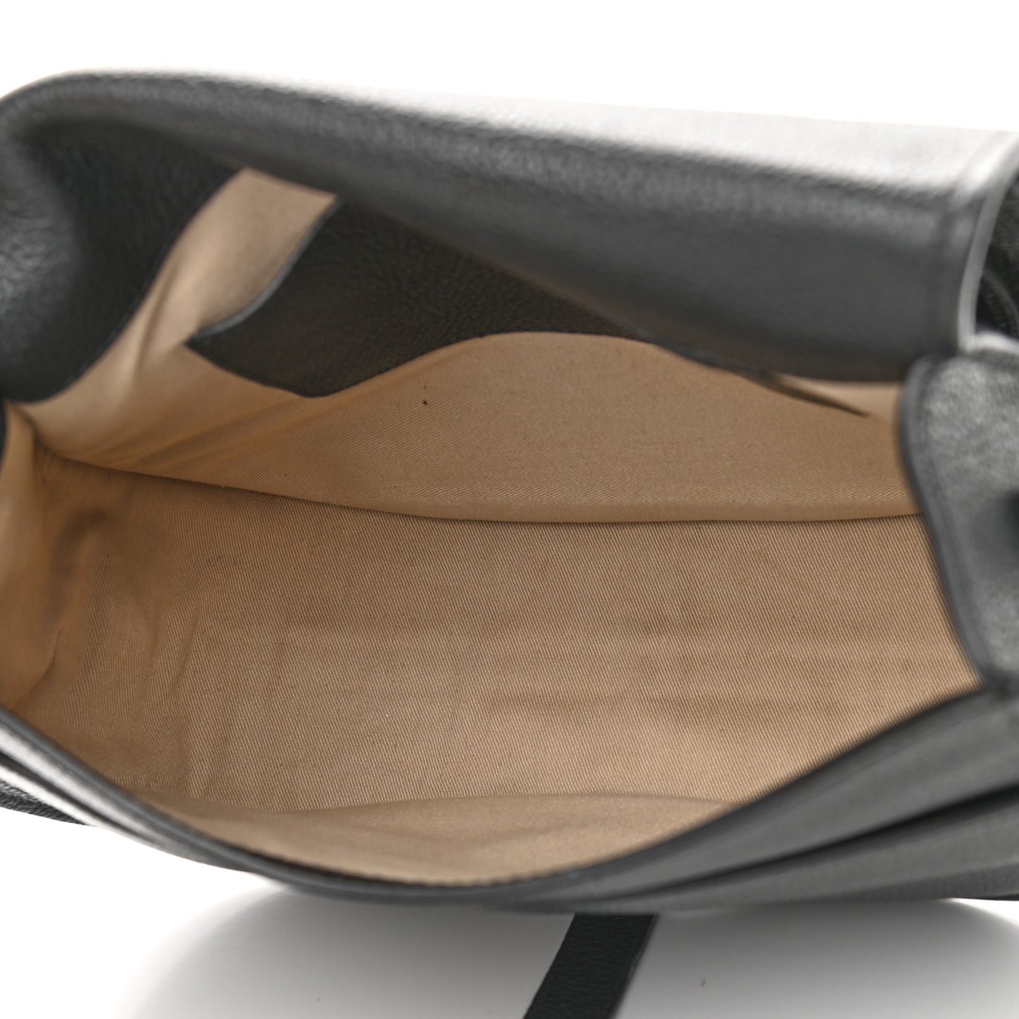Calfskin Medium Marcie Round Crossbody Bag Black