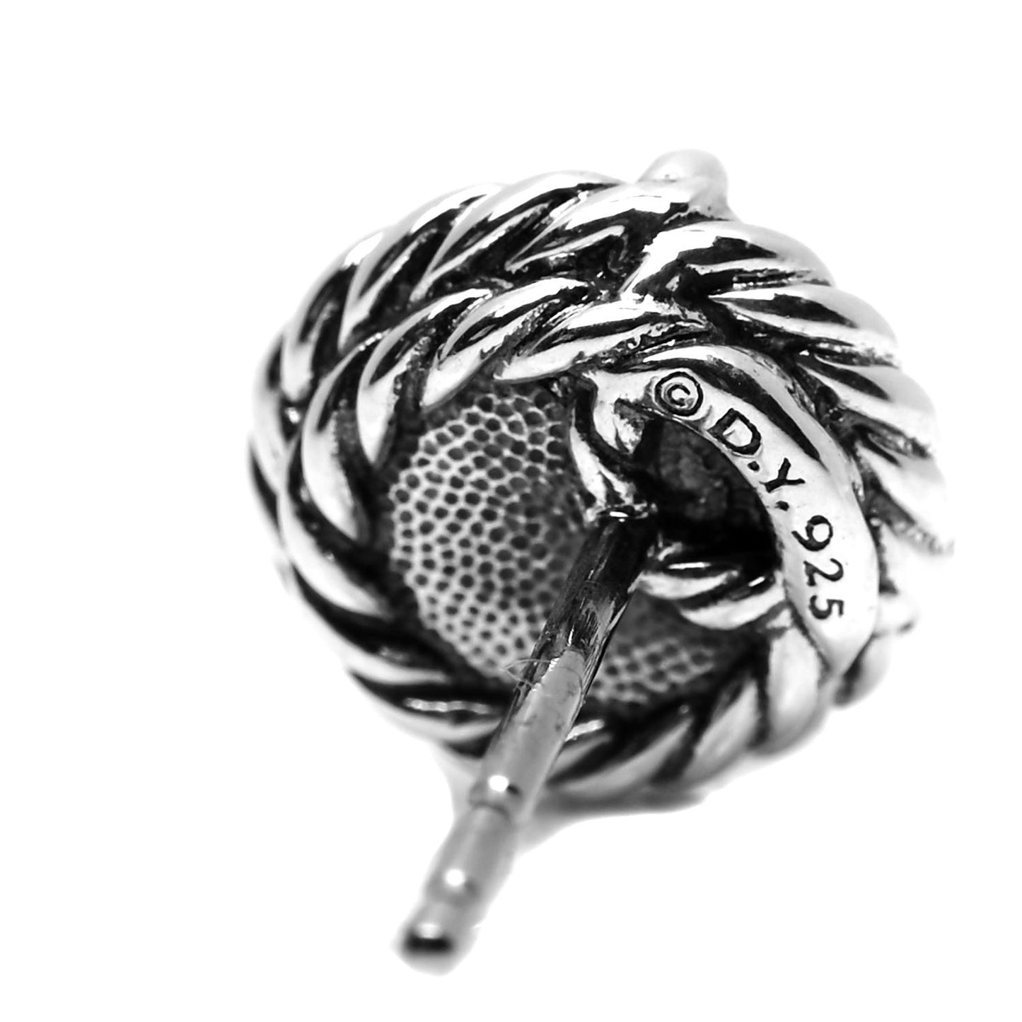 Sterling Silver Amethyst 8mm Chatelaine Earrings