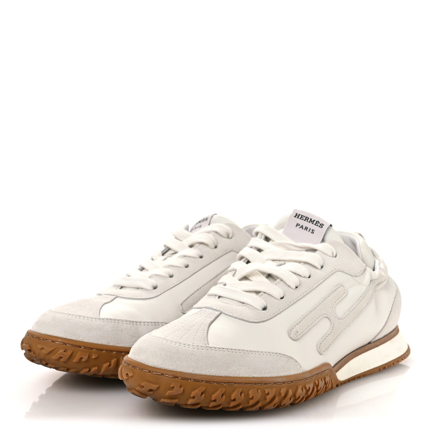Nappa Suede Goatskin Womens Jet Sneakers 37.5 White
