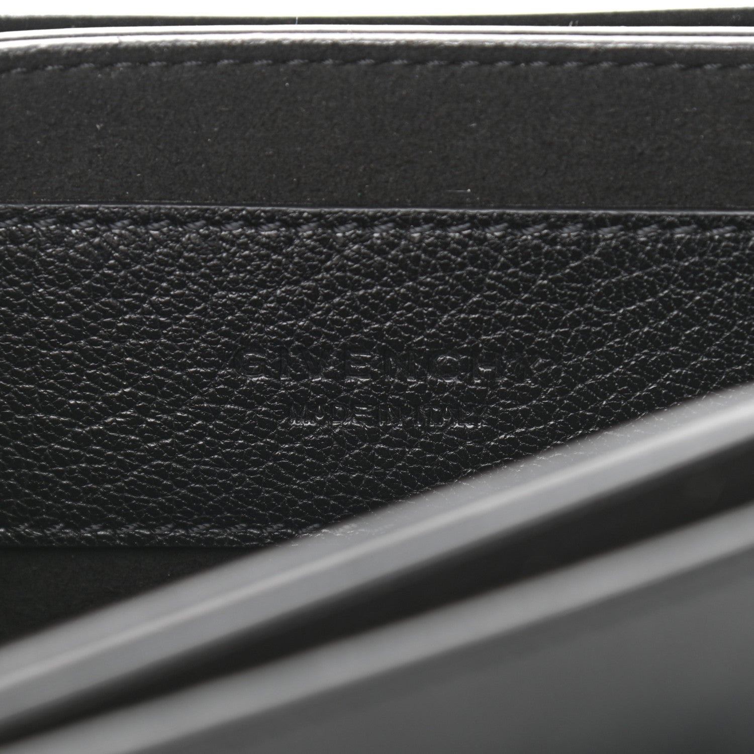 Givenchy Goatskin Mini GV3 Shoulder Bag Black 6 of 9