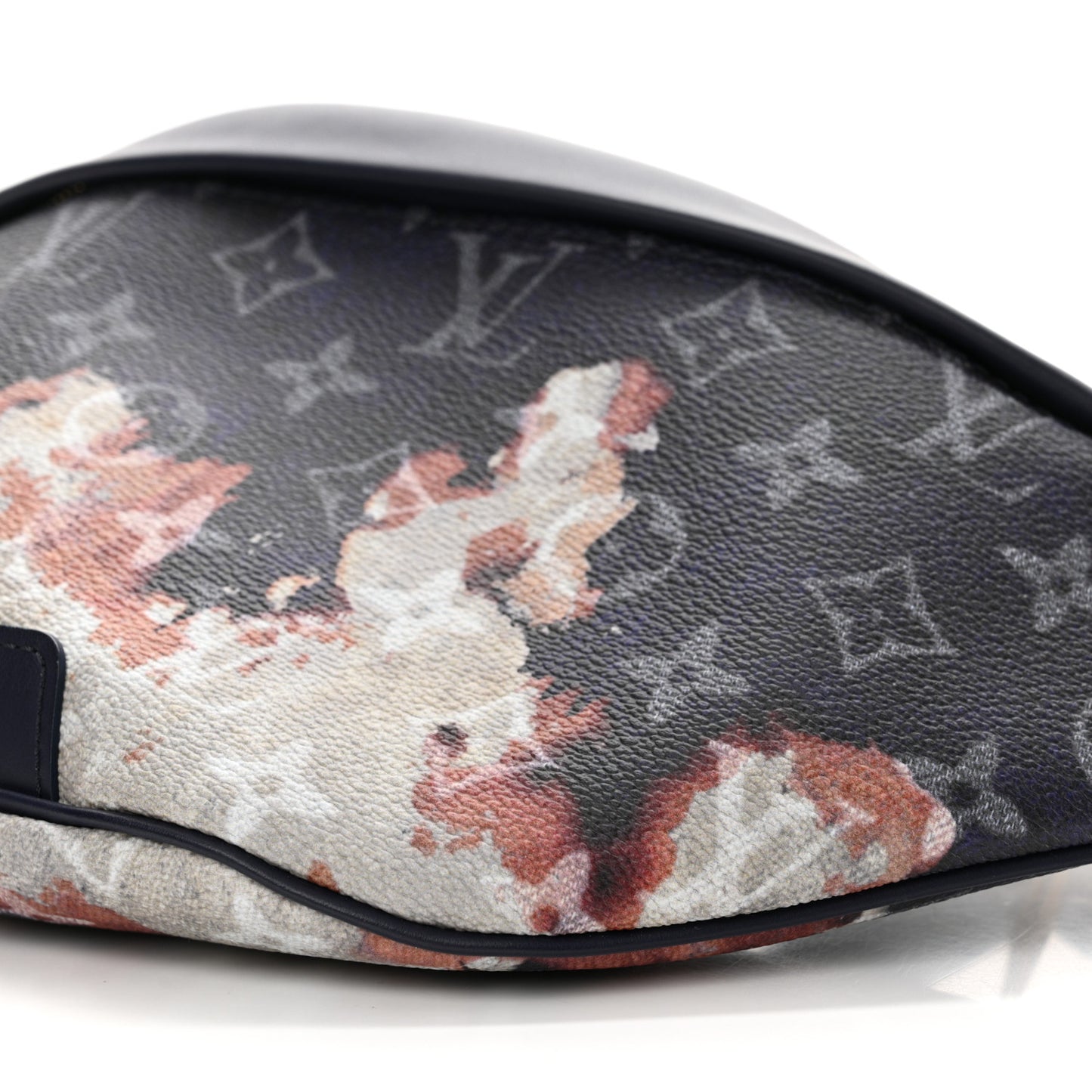 Monogram Eclipse Discovery Bleached Bumbag PM Ink Blue