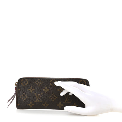 Louis Vuitton Monogram Clemence Wallet Fuchsia 2 of 9