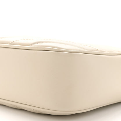 Saint Laurent Calfskin Matelasse Monogram Lou Camera Bag Crema Soft 10 of 10