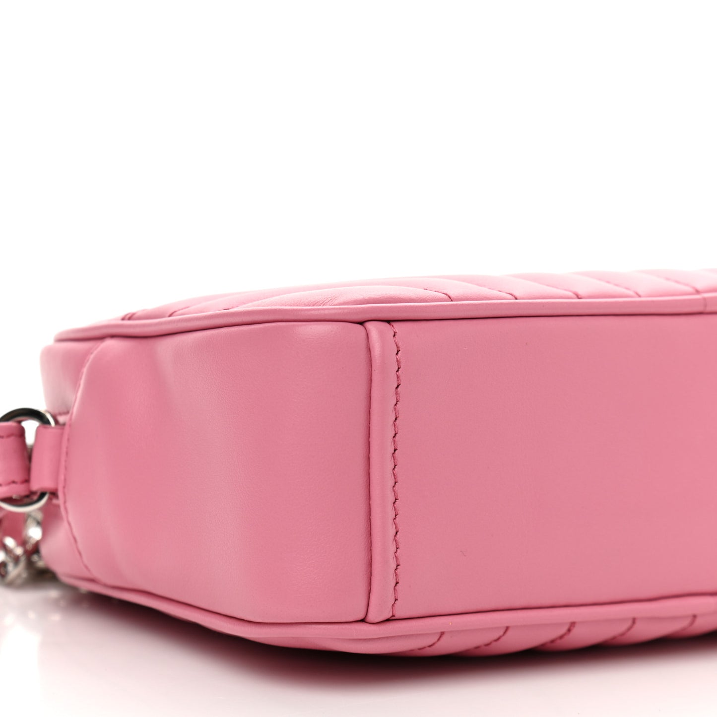 Soft Calfskin Diagramme Camera Bag Begonia