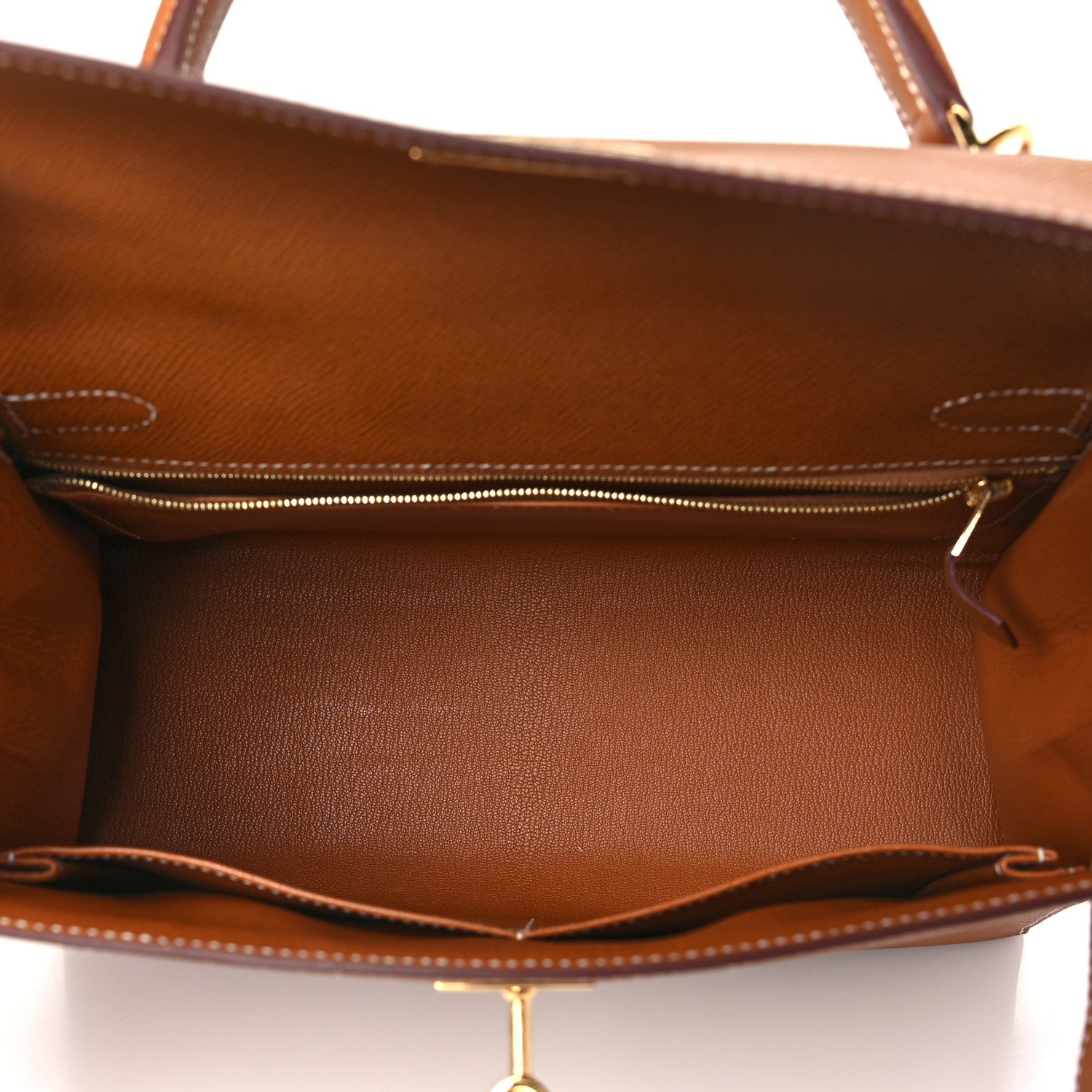 Hermes Epsom Kelly Sellier 28 Gold 5 of 11