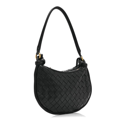 Bottega Veneta Nappa Intrecciato Small Gemelli Black 3 of 12