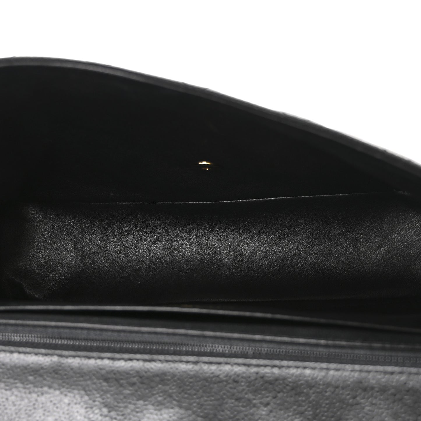 Caviar Quilted Jumbo Single Flap Black