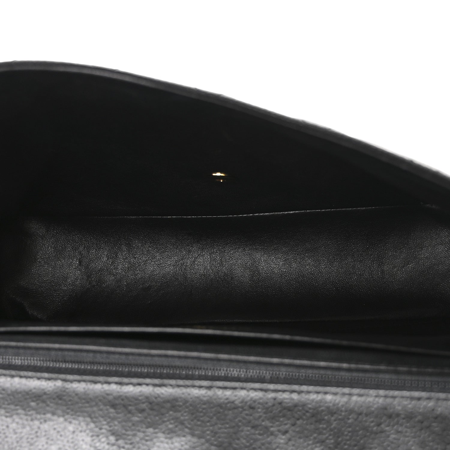 Chanel Caviar Quilted Jumbo Single Flap Black 5 of 11