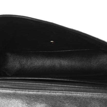 Chanel Caviar Quilted Jumbo Single Flap Black 5 of 11