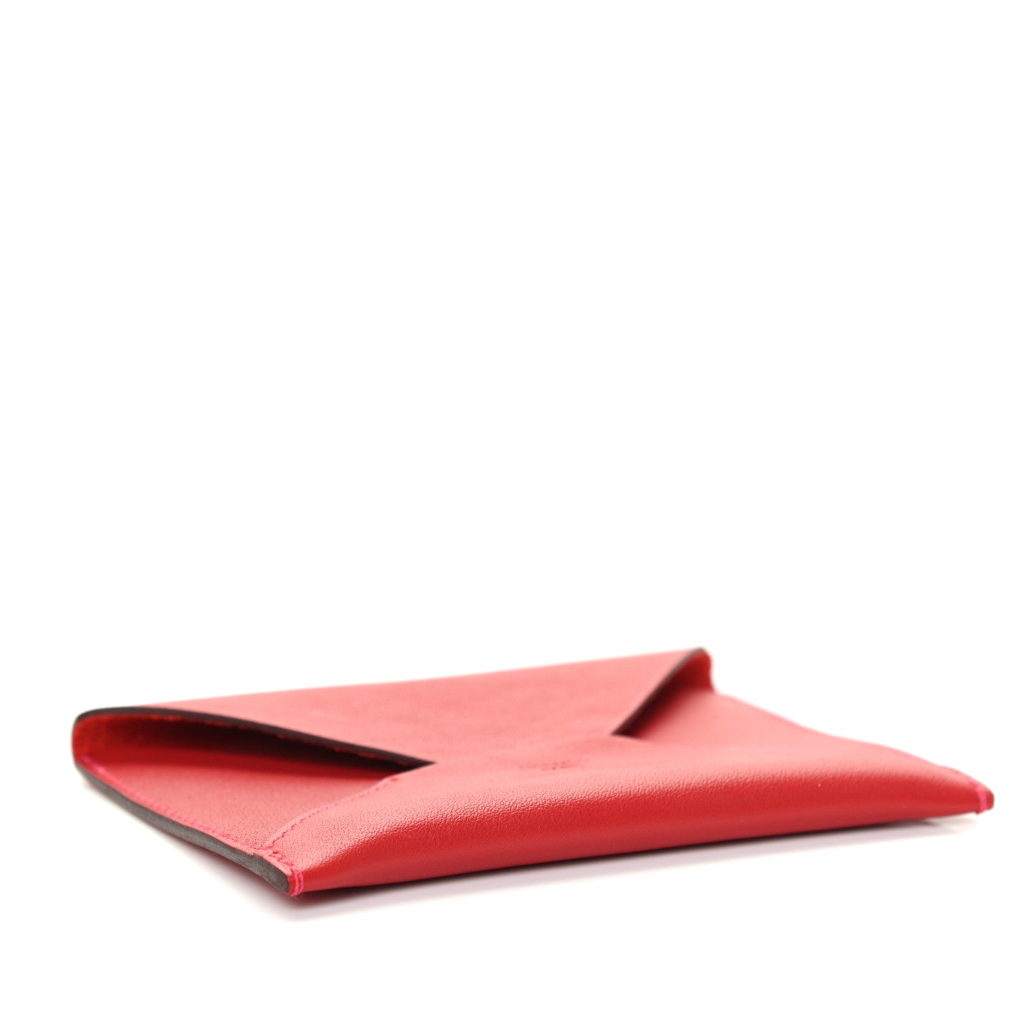 Hermes Swift Le Sens De L'Objet Envelope Card Case Vermillion 3 of 4