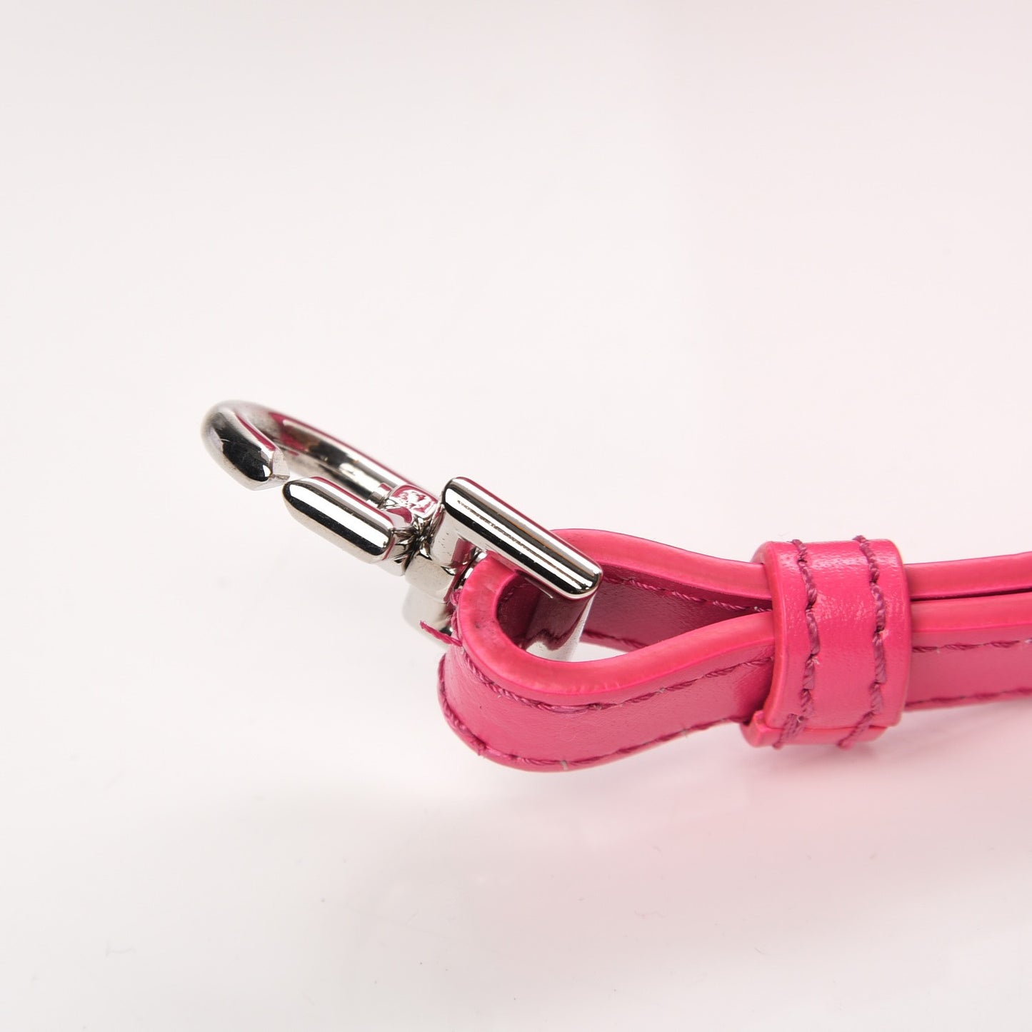 Shiny Lord Calfskin Mini Antigona Shocking Pink