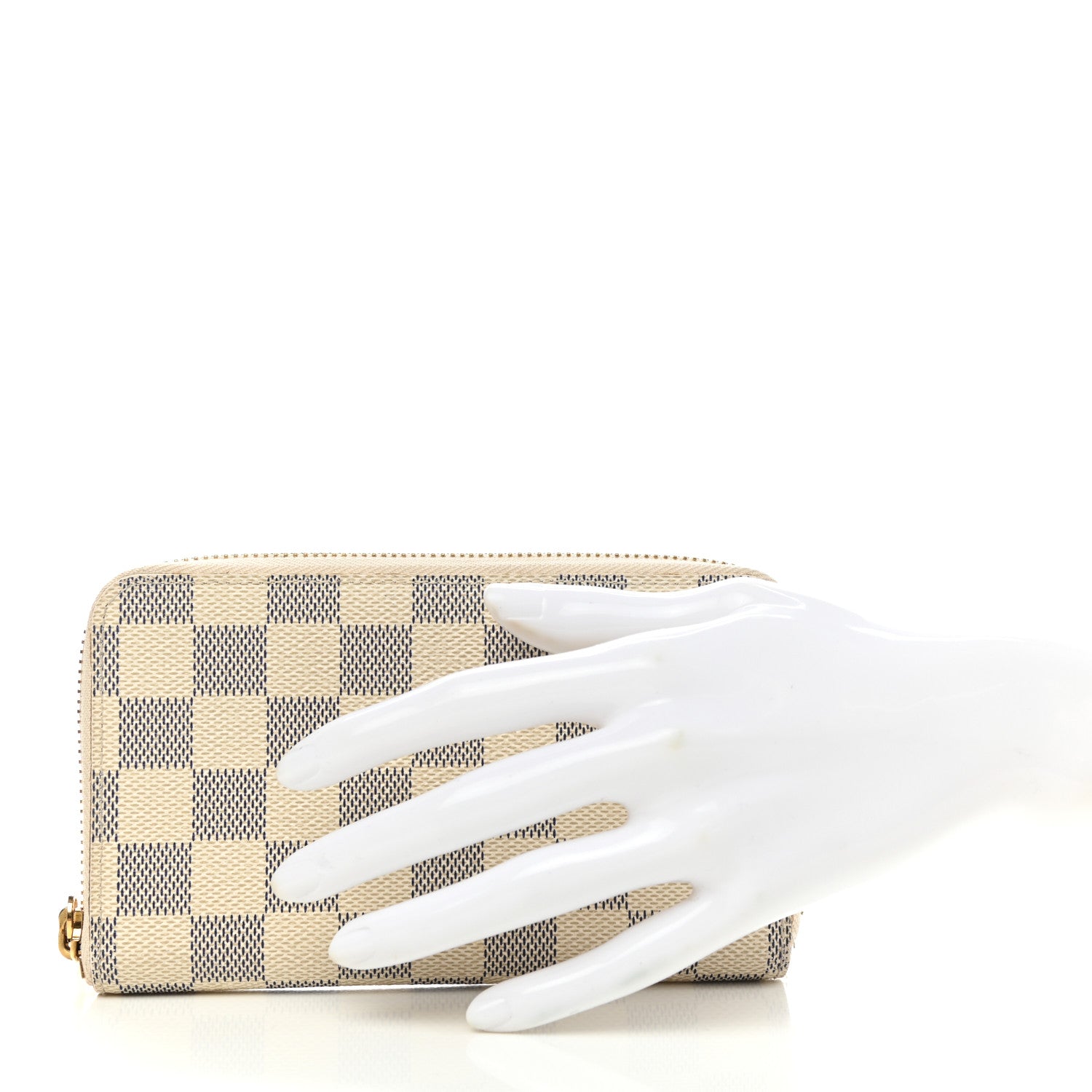 Louis Vuitton Damier Azur Compact Zippy Wallet 2 of 10