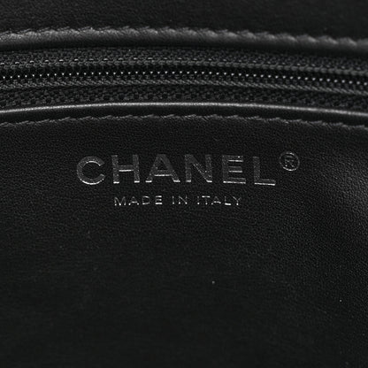 Chanel Metallic Lambskin Chain Rows Quilted Chain Hobo Silver 6 of 10