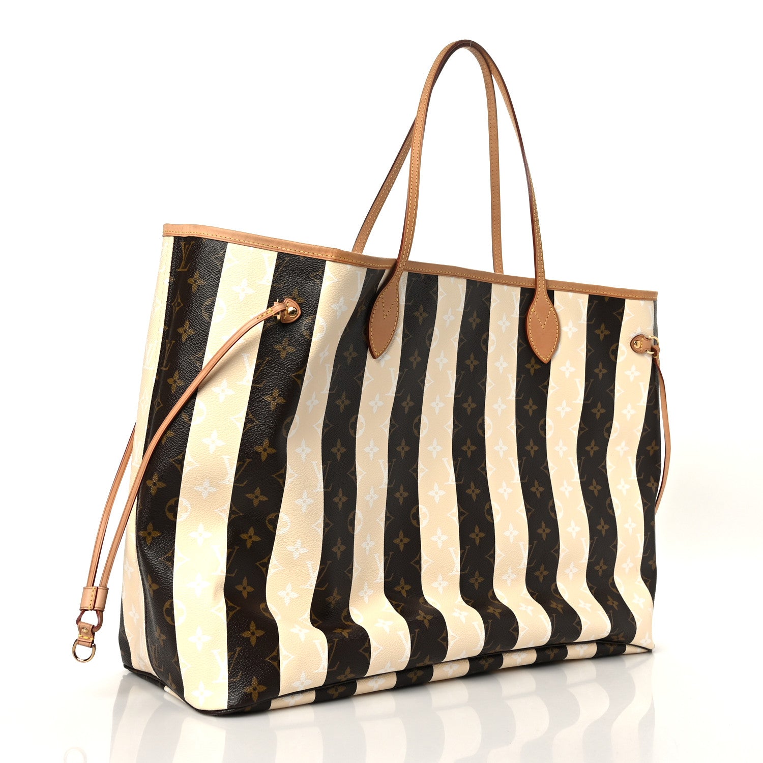 Louis Vuitton Monogram Rayures Neverfull GM 2 of 7