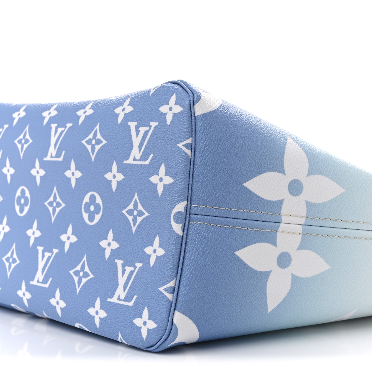 Louis Vuitton Monogram Giant By The Pool Neverfull MM Blue 10 of 13
