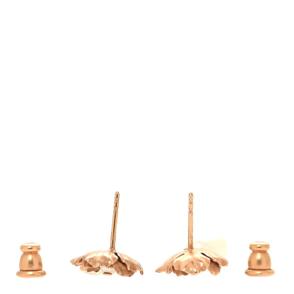 Christian Dior Pearl Mise En Dior Logo Tribal Earrings 3 of 4