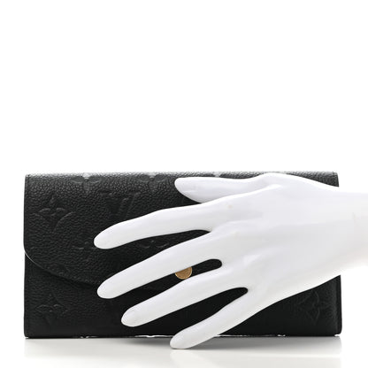 Louis Vuitton Empreinte Emilie Wallet Black Dune 2 of 8