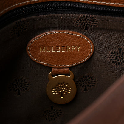 Mulberry Natural Calfskin Small Lily Flap Oak 6 of 19