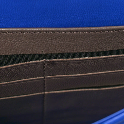 Christian Dior Lambskin Cannage Miss Dior Promenade Pouch Blue 7 of 11