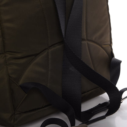 Prada Tessuto Nylon Letteri Double Buckle Backpack Mimetico 10 of 10
