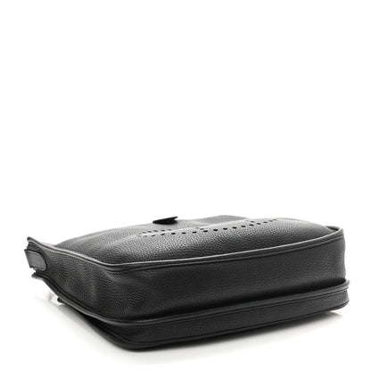 Hermes Taurillon Clemence Evelyne III PM Black 4 of 10