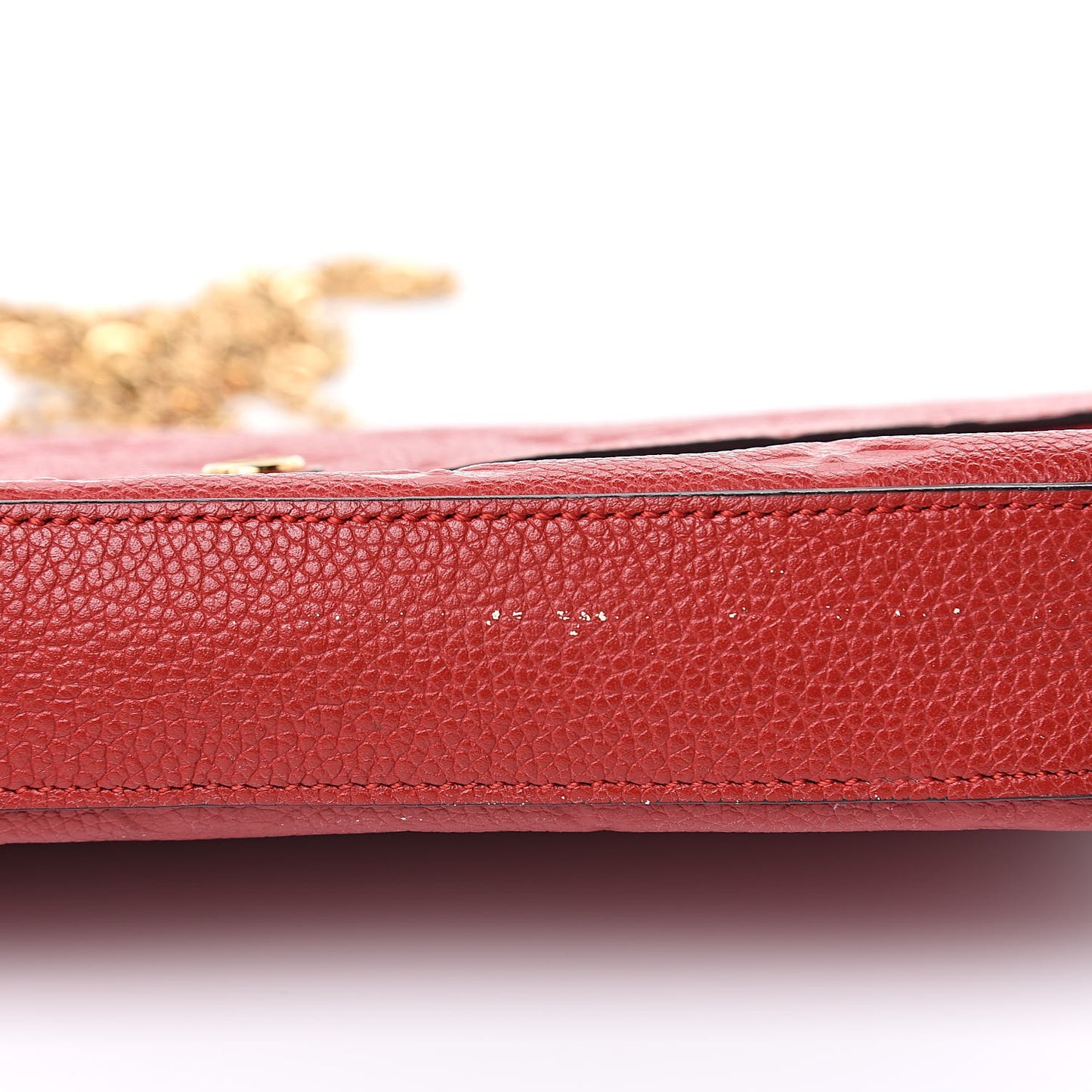 Empreinte Pochette Felicie Chain Wallet Scarlet