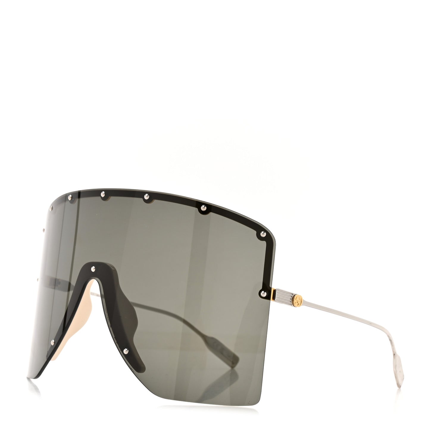 Star Studded Shield Sunglasses GG1244S Black