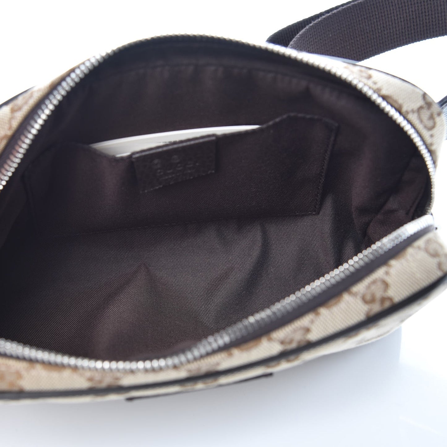 Monogram Belt Bag Dark Brown