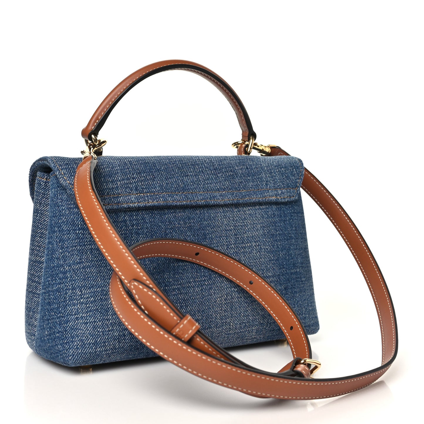 Denim Calfskin Teen Nino Tan