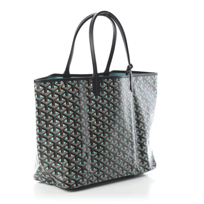 Goyard Goyardine Saint Louis Claire Voie PM Black Blue 3 of 10