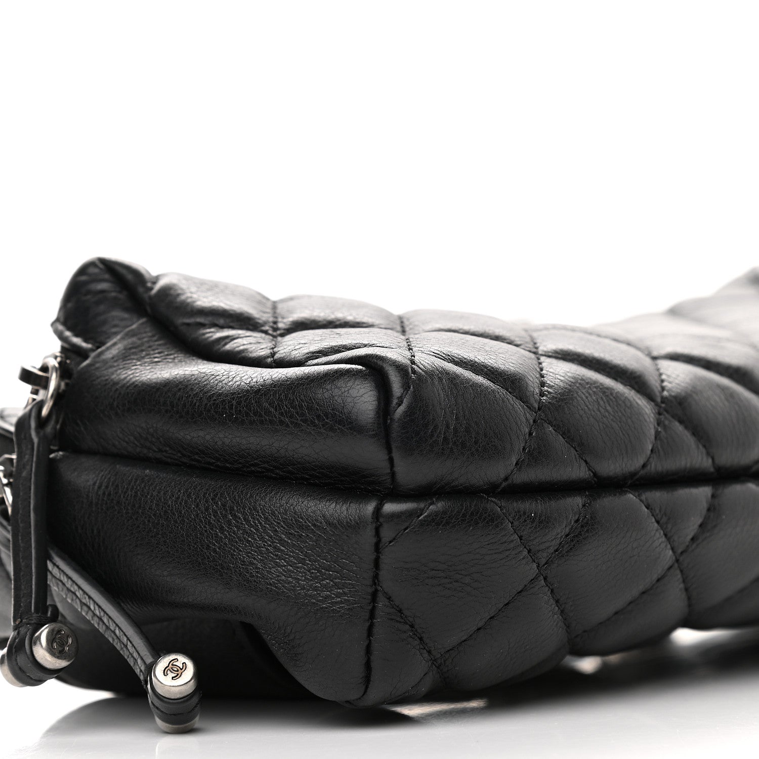 Chanel Calfskin Quilted Waist Bag Black 8 of 10