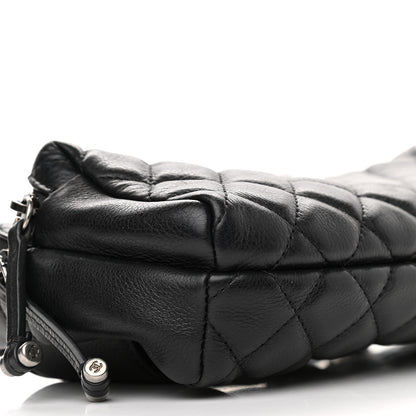 Chanel Calfskin Quilted Waist Bag Black 8 of 10