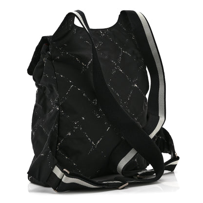 Chanel Nylon Travel Backpack Black 3 of 10