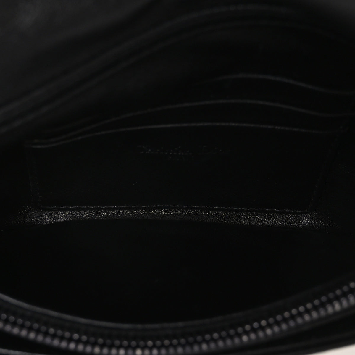Christian Dior Calfskin Macrocannage Mini Caro Bag Black 4 of 9