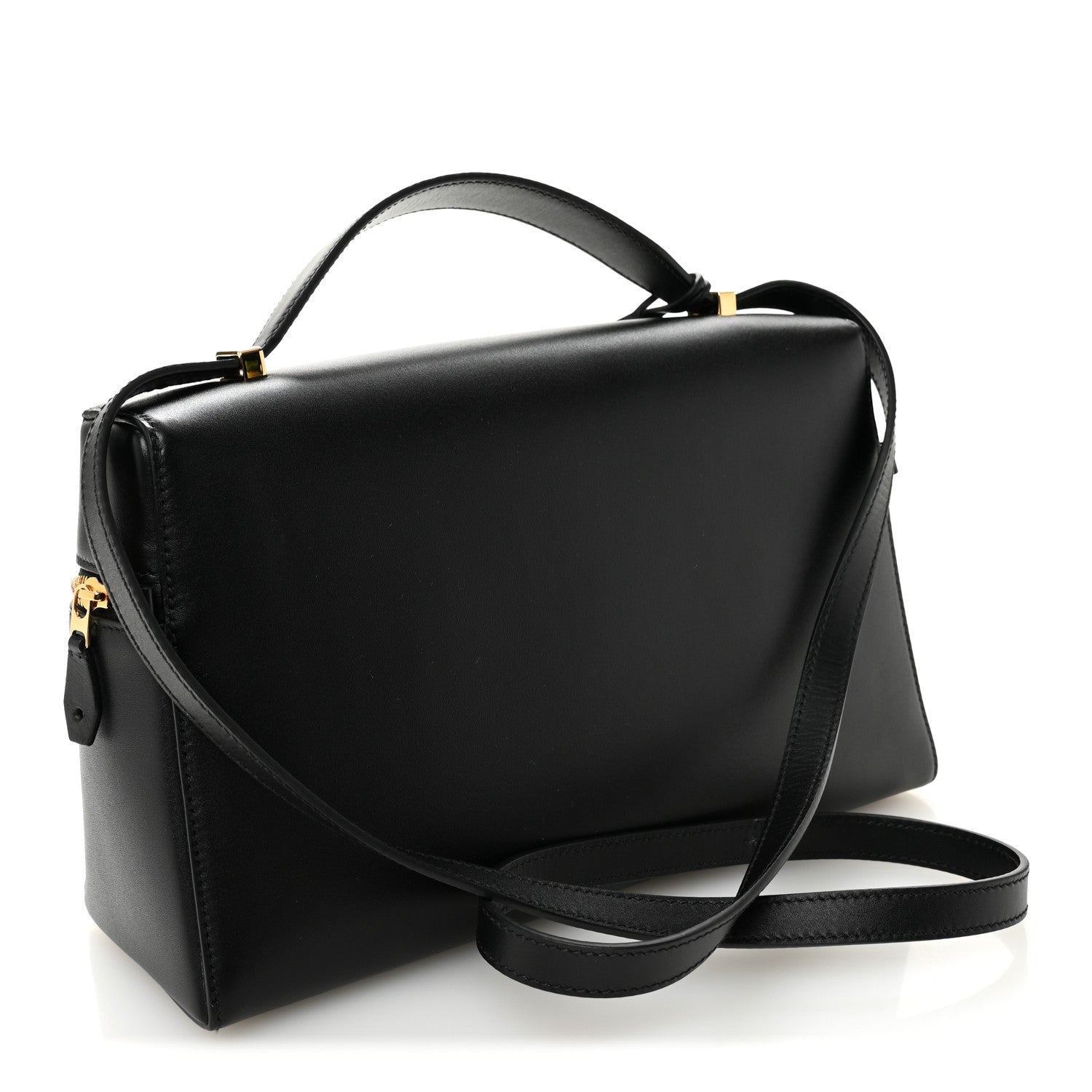 Loro Piana Calfskin Extra Bag L27 Black 3 of 10