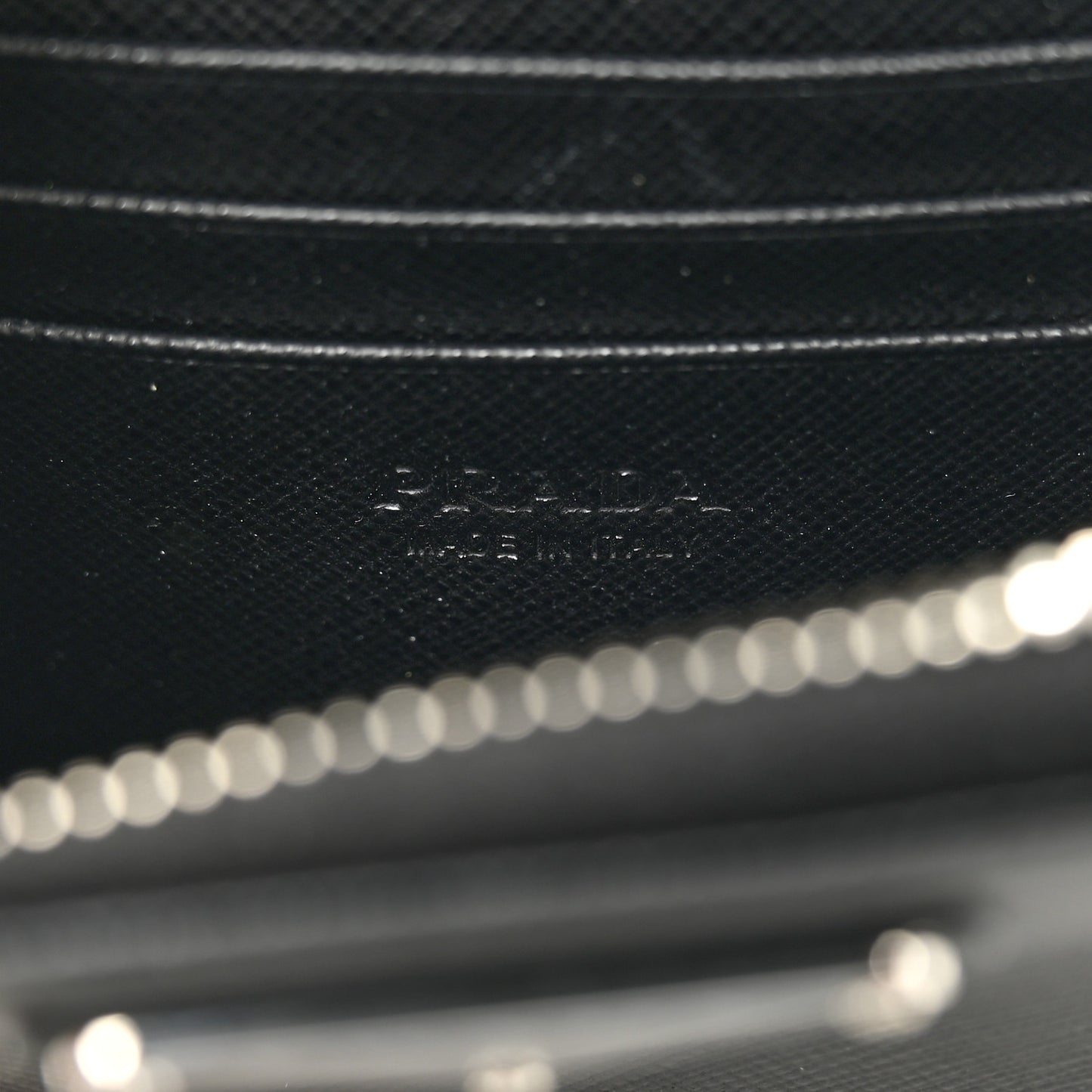 Saffiano Smartphone Case Crossbody Black