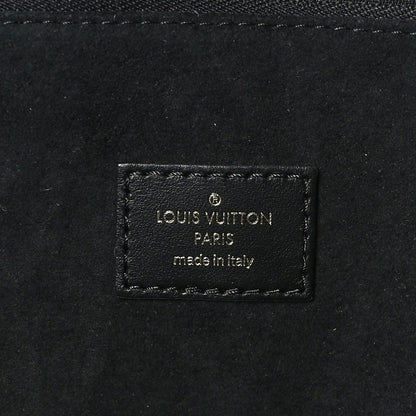 Louis Vuitton Raffia Saint Jacques Tote Black 7 of 9