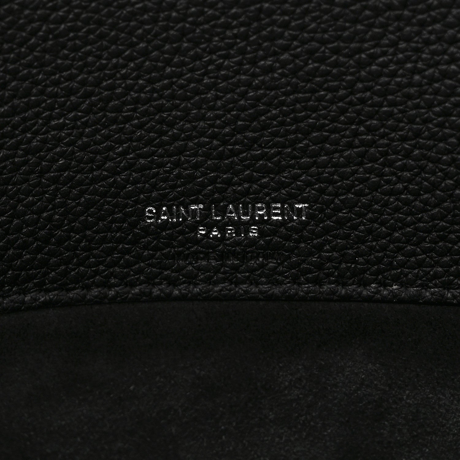 Saint Laurent Grained Calfskin Large Souple Sac De Jour Black 6 of 9