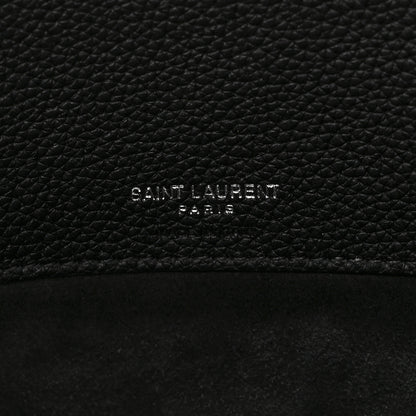 Saint Laurent Grained Calfskin Large Souple Sac De Jour Black 6 of 9