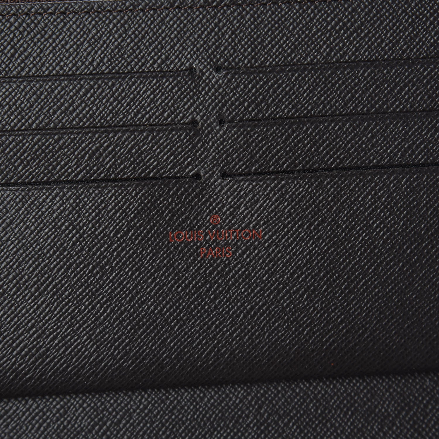 Louis Vuitton Damier Ebene Zippy Organizer Wallet 6 of 7