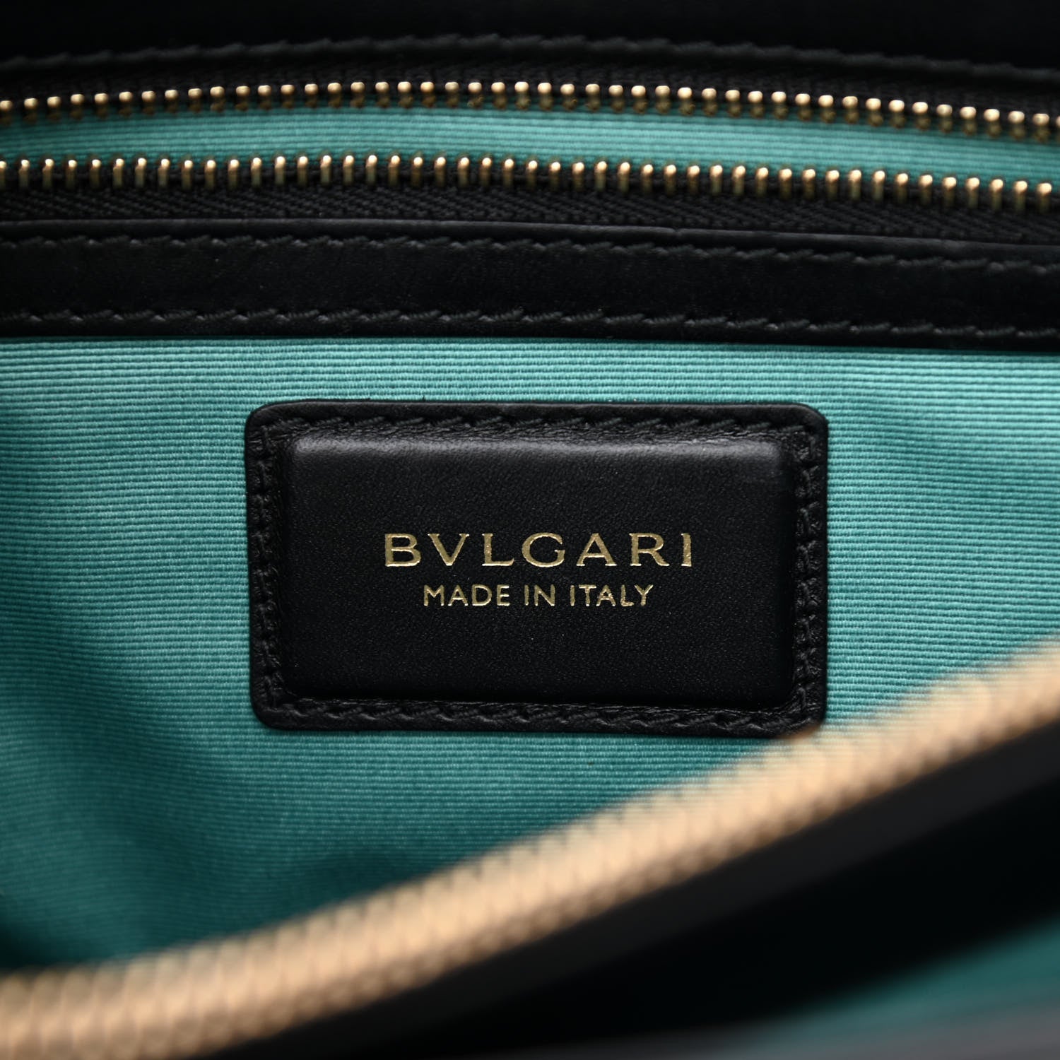 Bulgari Calfskin Serpenti Forever Shoulder Bag Black 6 of 11