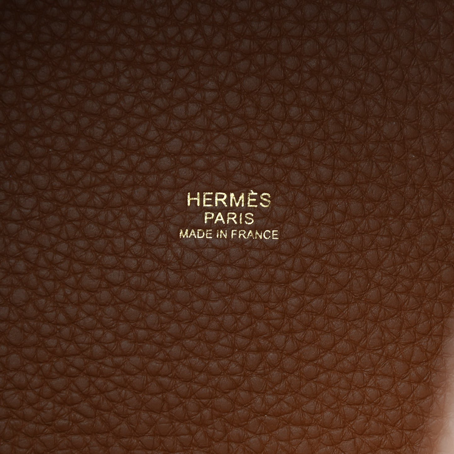 Taurillon Clemence Picotin Lock 18 PM Gold