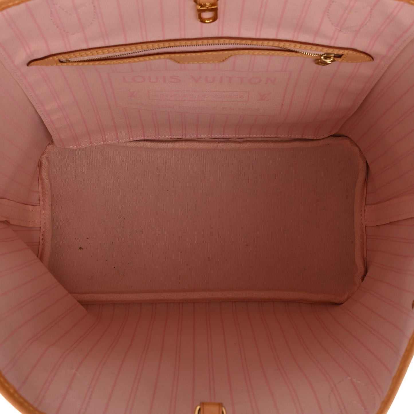 Damier Azur Neo Neverfull MM Rose Ballerine