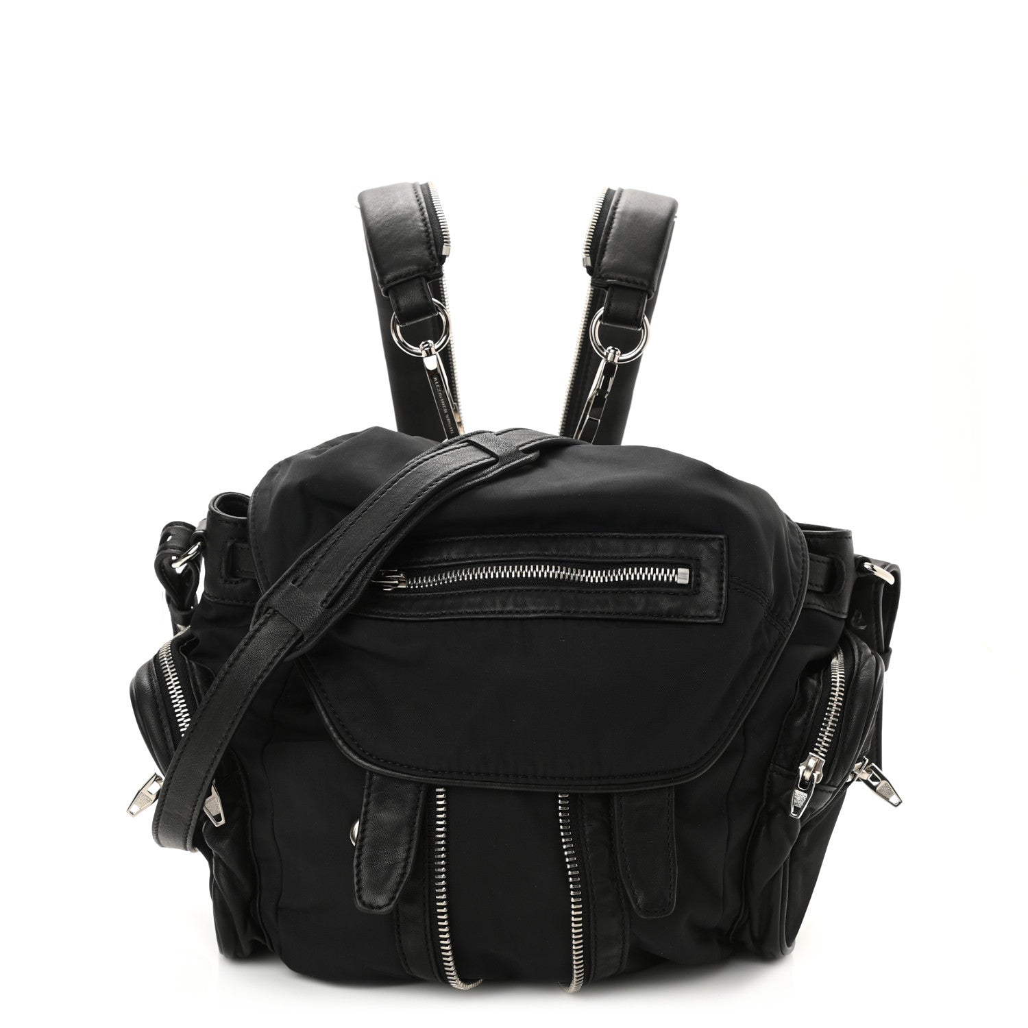 Alexander Wang Lambskin Nylon Marti Backpack 1 of 9