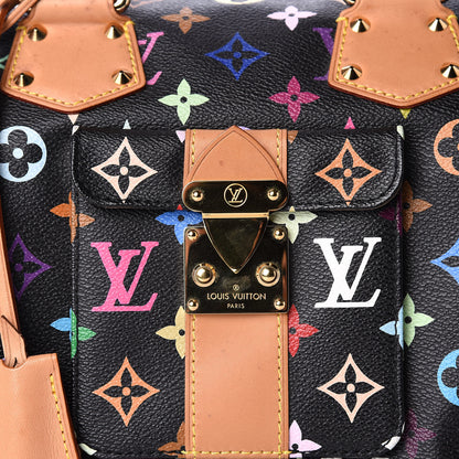 Louis Vuitton Monogram Multicolor Speedy 30 Black 8 of 13