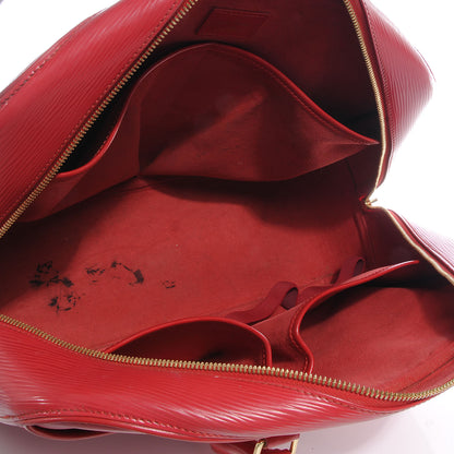Louis Vuitton Epi Deauville Red 7 of 10