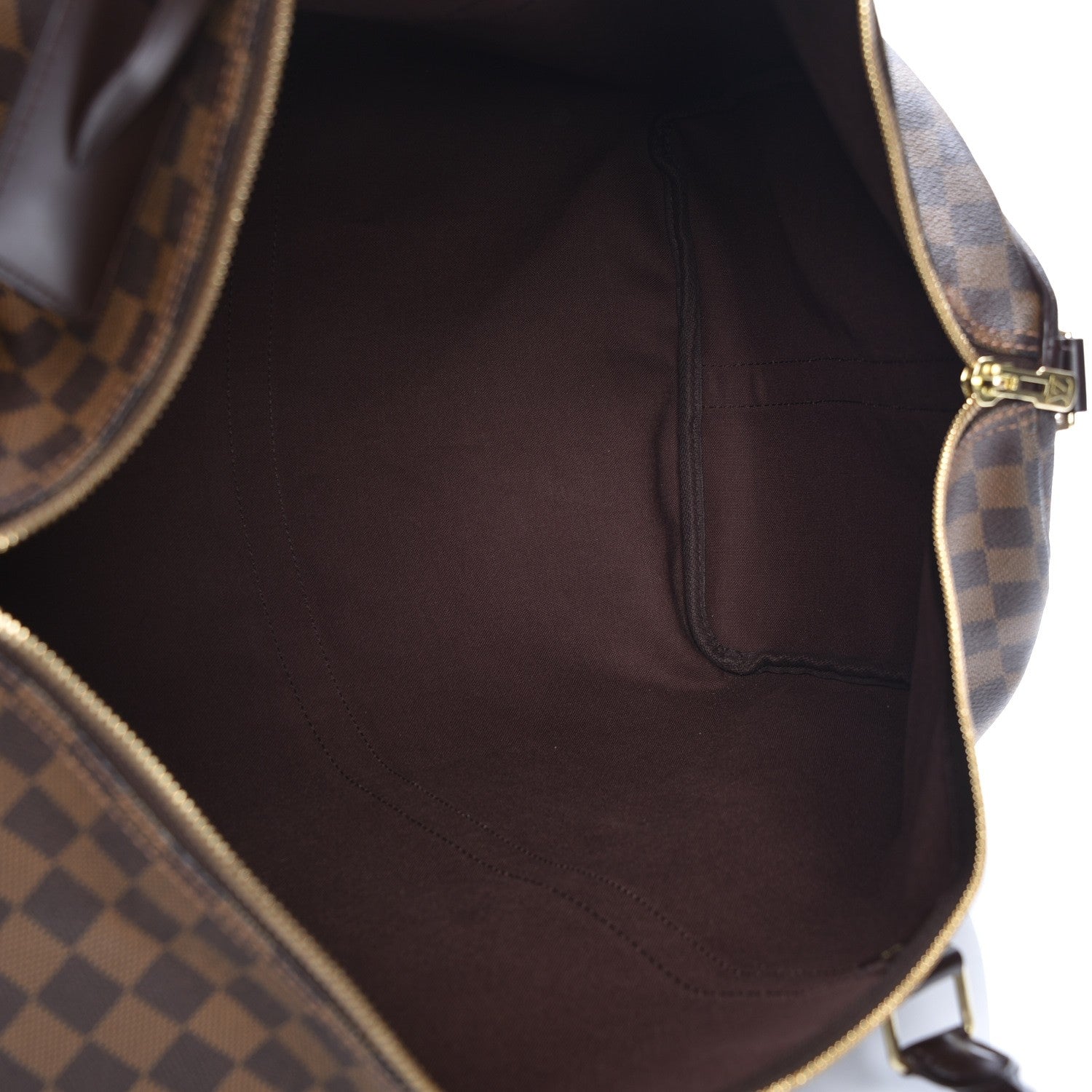 Louis Vuitton Damier Ebene Keepall Bandouliere 55 6 of 16