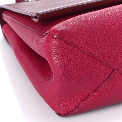 Louis Vuitton Calfskin Lockme II Top Handle Grenat Dahlia 6 of 17