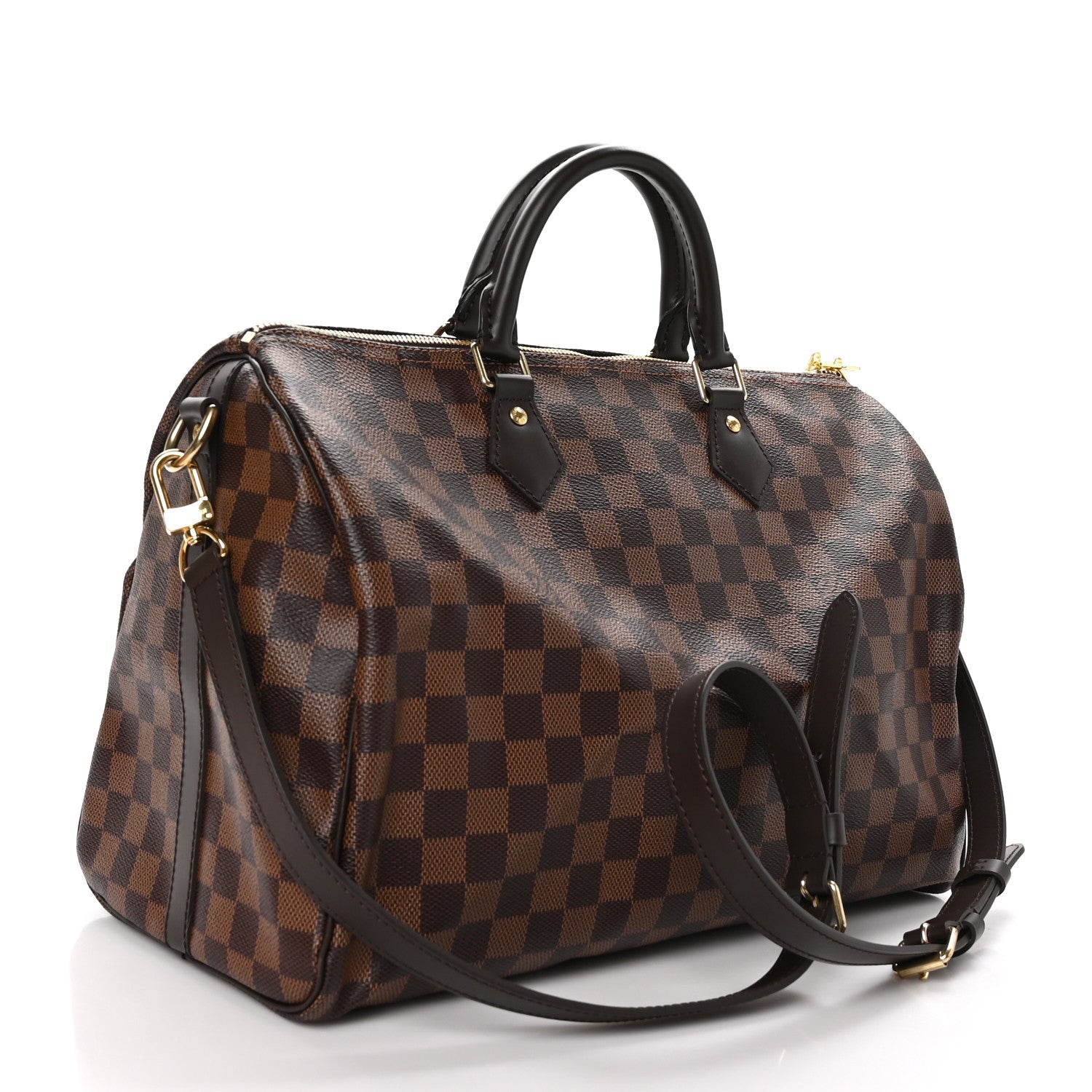 Louis Vuitton Damier Ebene Speedy Bandouliere 35 3 of 12