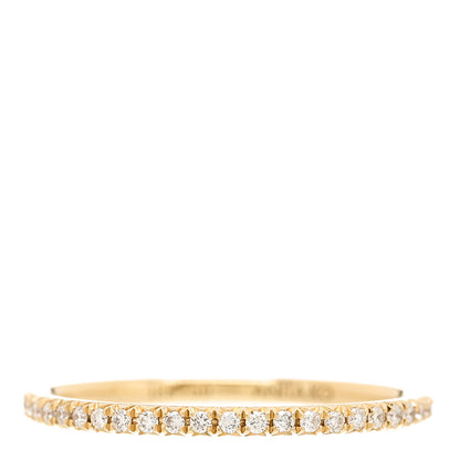 Anita Ko 18K Yellow Gold Diamond Eternity Ring 53 6.5 1 of 4